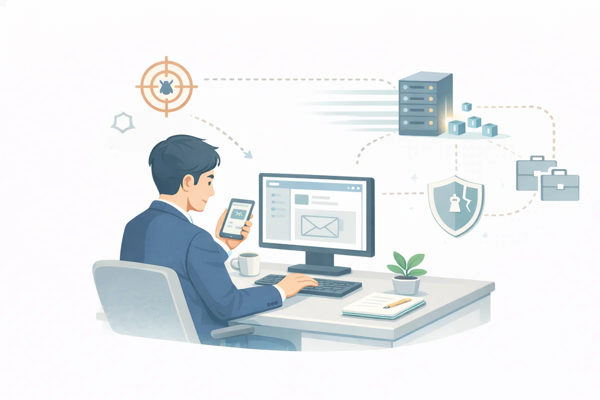 ランサムウェア感染で実際に起こること