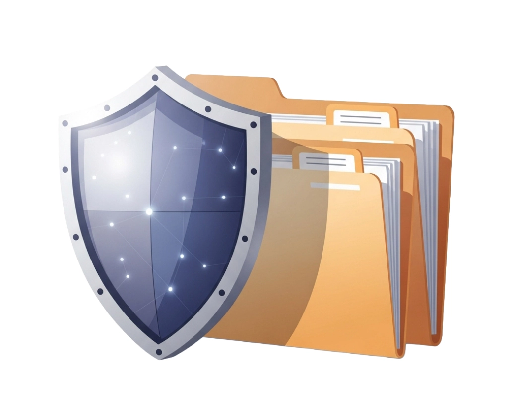 Security shield protecting files