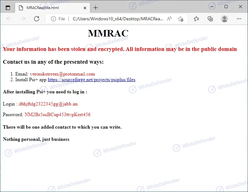 MRACランサムウェアの技術的挙動とインシデント対応に関する分析レポート