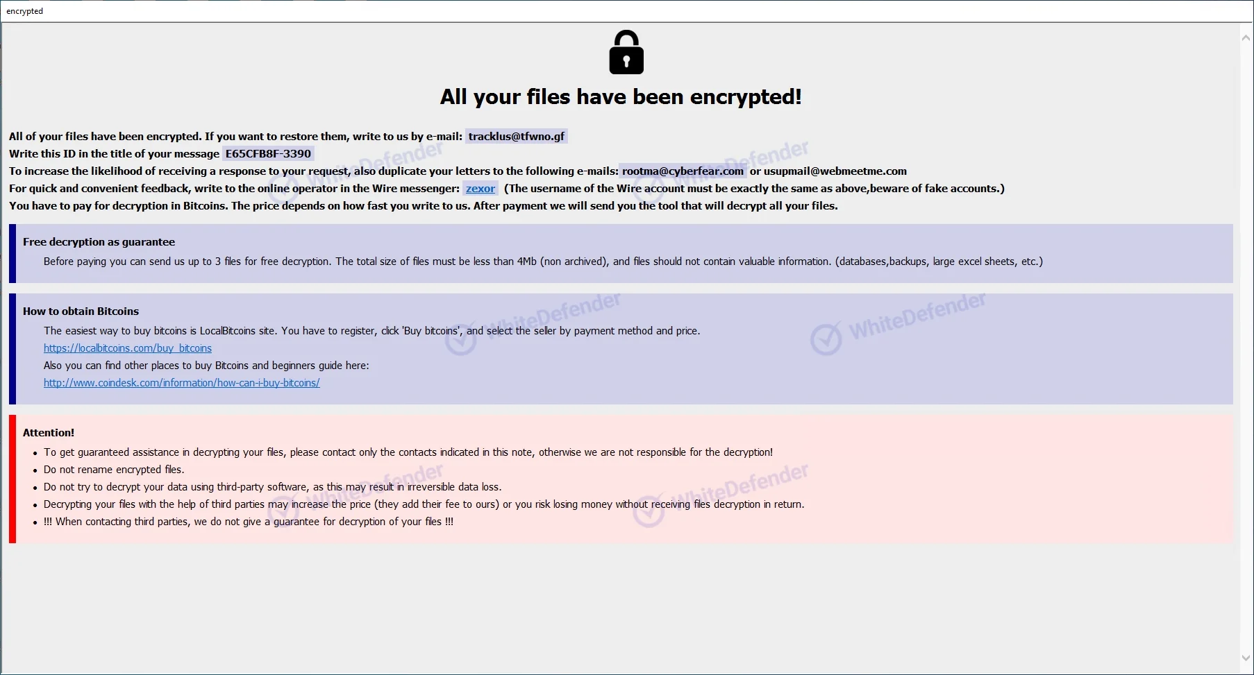 Fopraランサムウェアに関する技術分析レポート