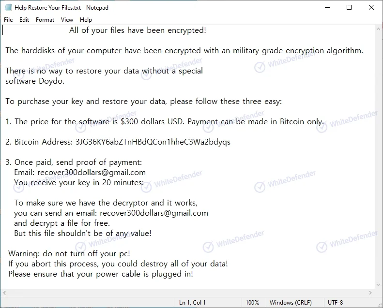 ランサムウェア「Doydo」（Babuk系統）分析レポート