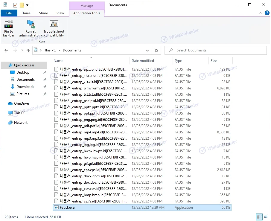 ランサムウェア Faust (ファウスト) に関する分析報告書