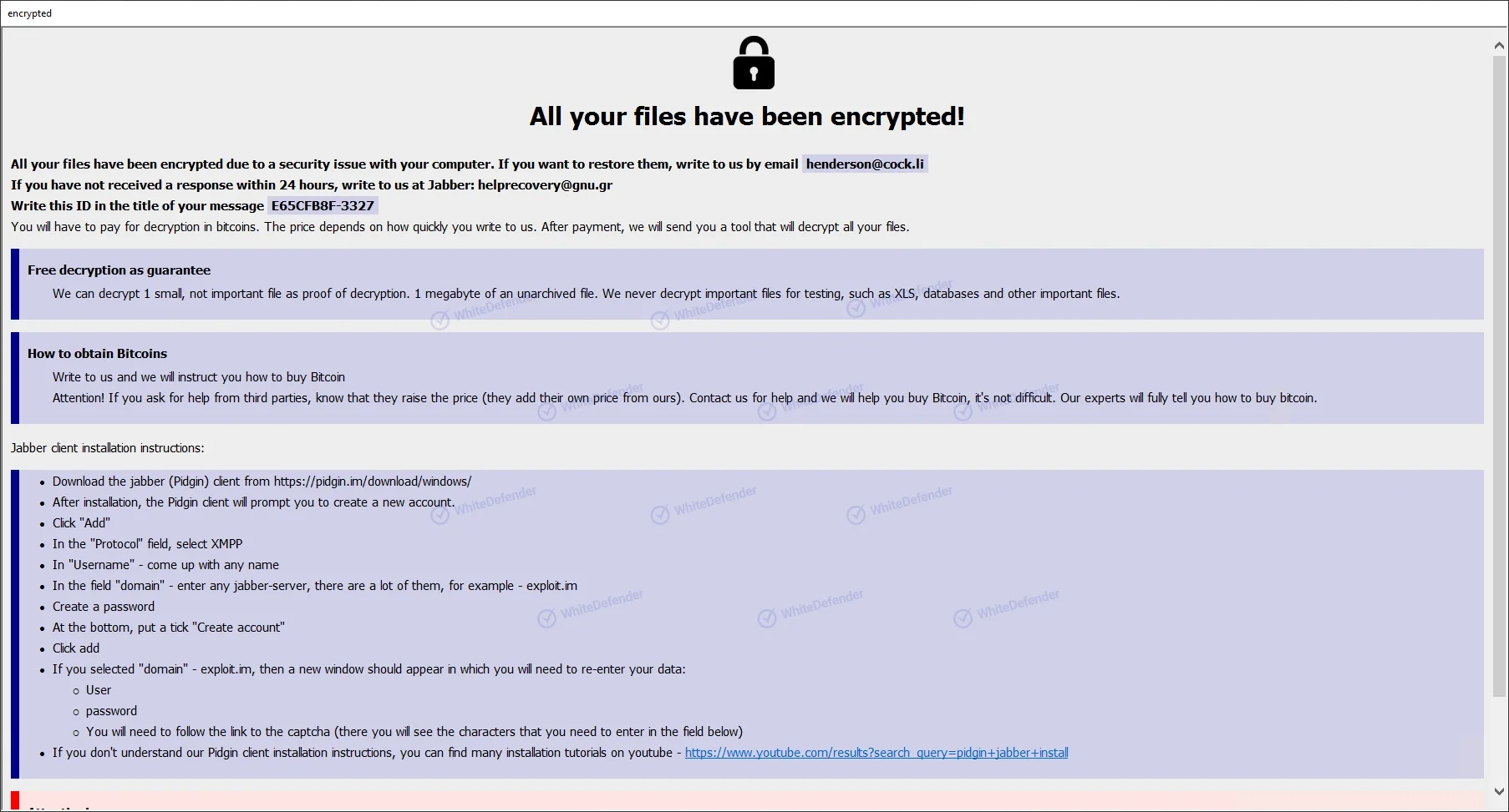 ランサムウェア「Crypto360」に関する分析レポート