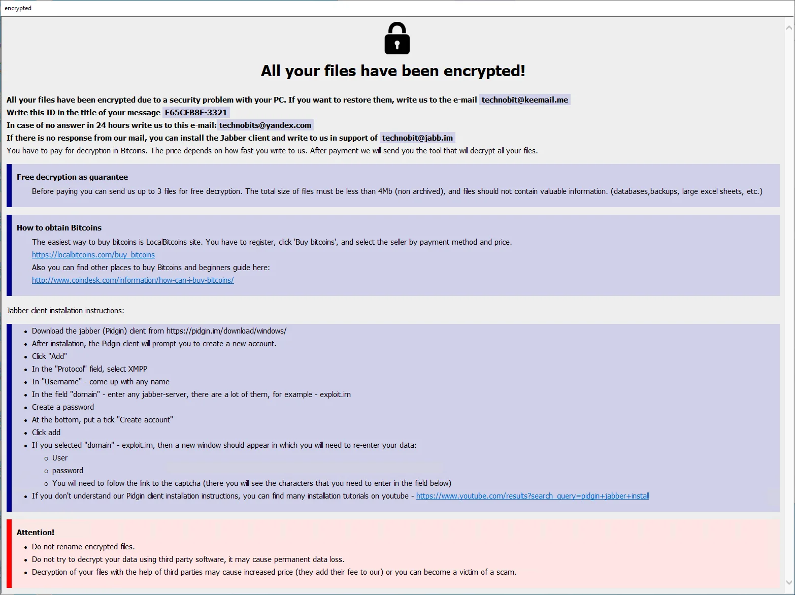 WINランサムウェアの侵害事象に関する技術分析レポート