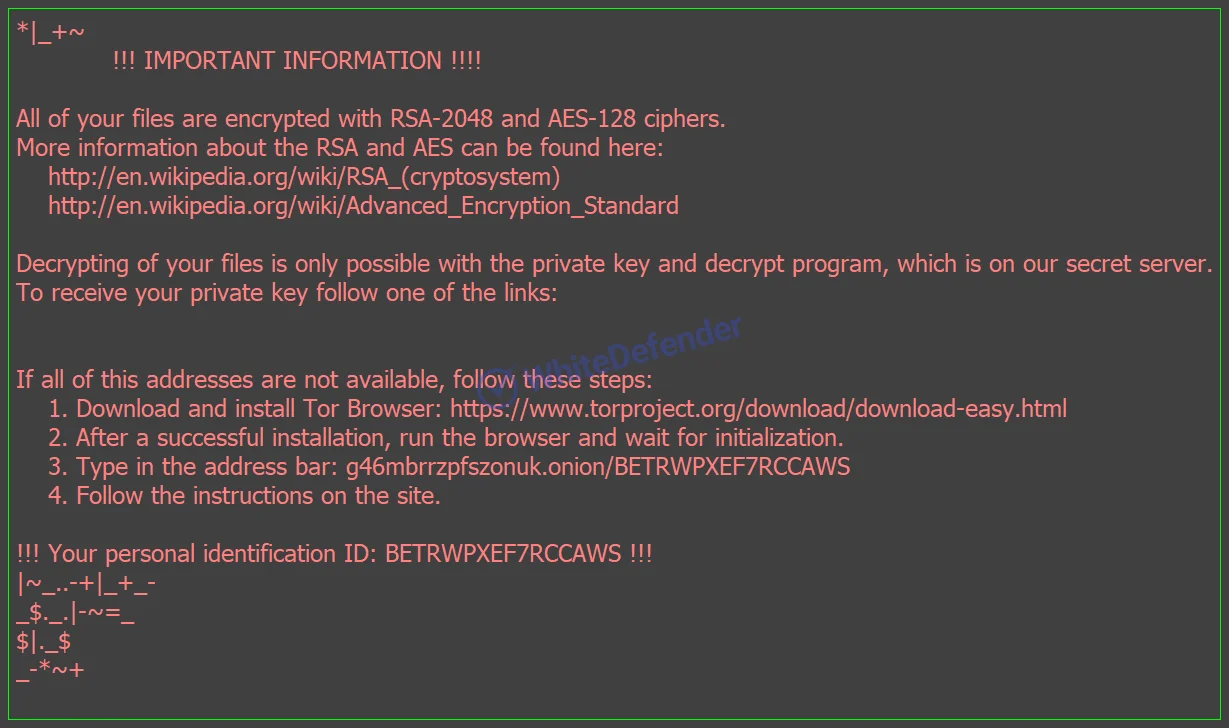 Osirisランサムウェアに関する技術分析とインシデント対応報告書