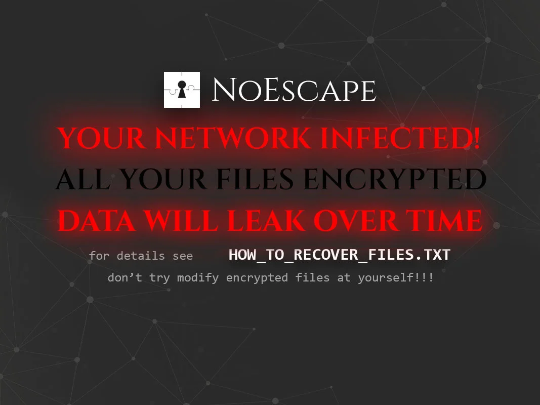 NoEscape ランサムウェアに関する技術分析と対策報告書
