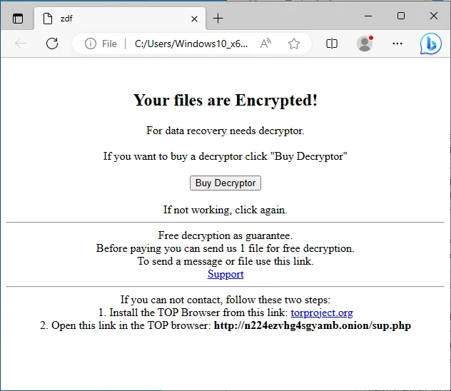 GlobeImposterランサムウェアに関する技術分析とインシデント対応報告書